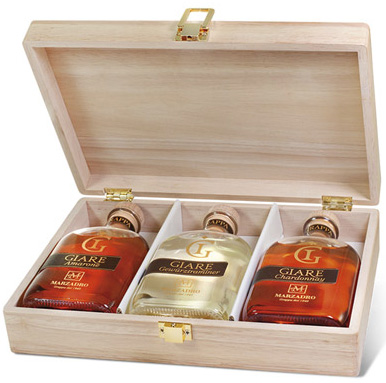 Marzadro Geschenk Set Giare 3x0,2l